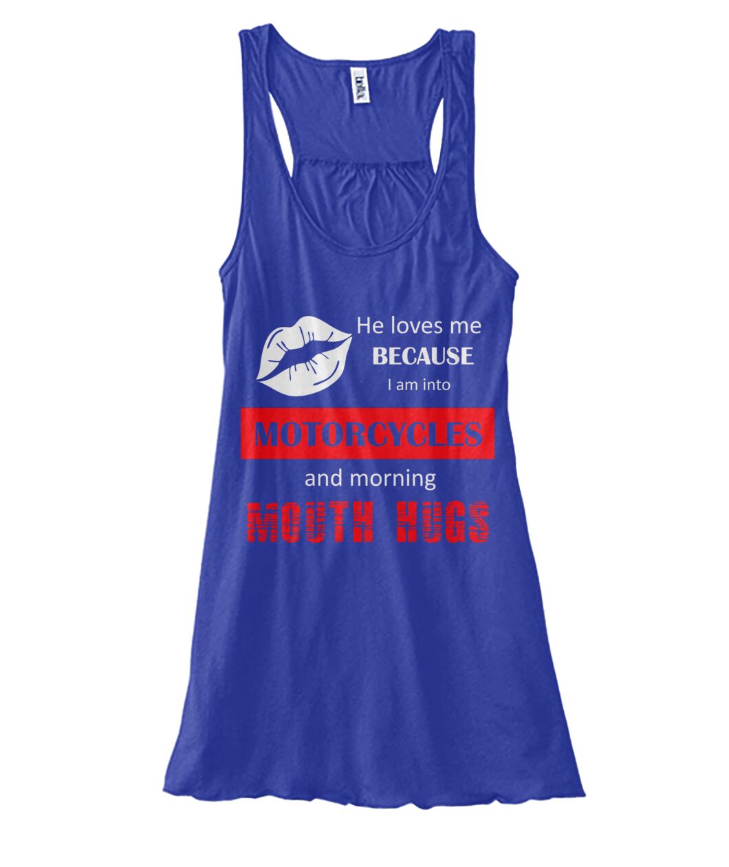 Women's Motorcycle Love Women's Flowy Tank