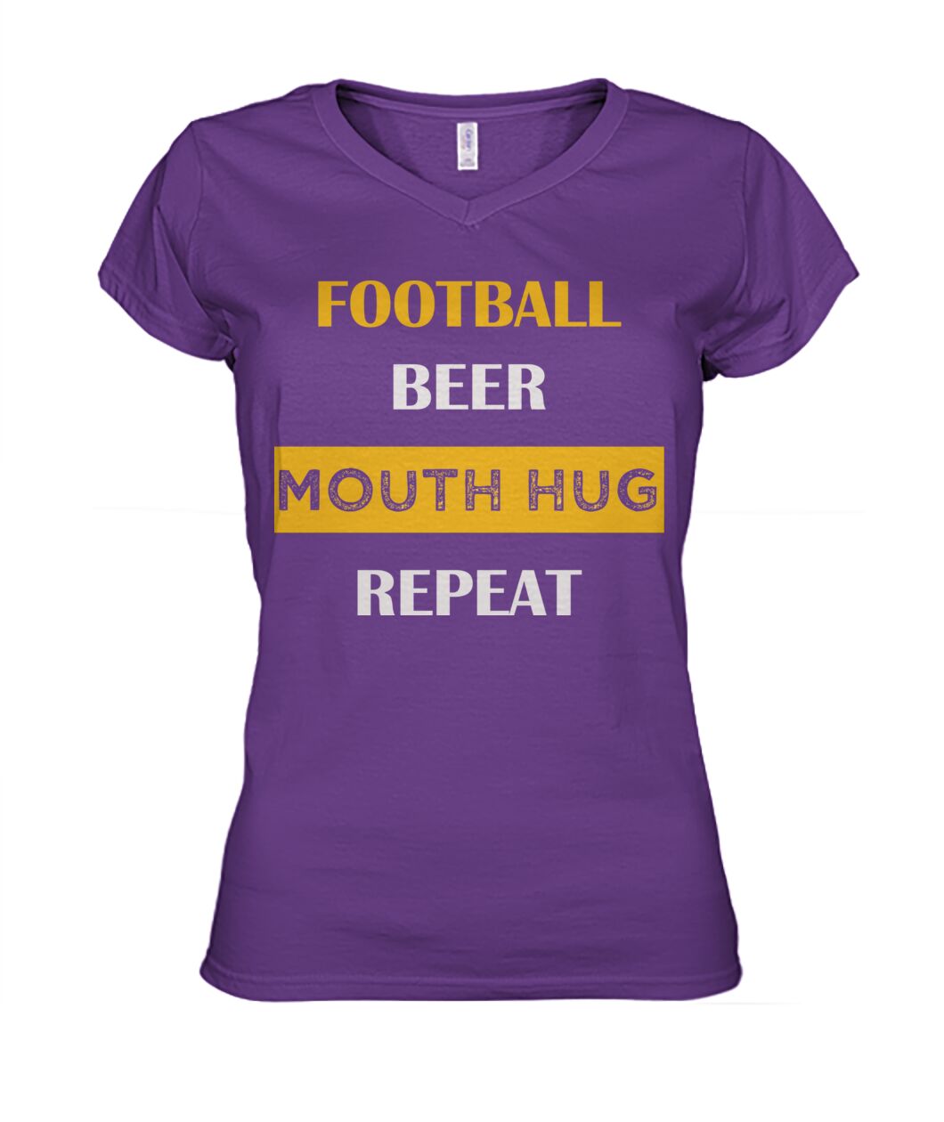 Unisex Football Repeat Women's V-Neck