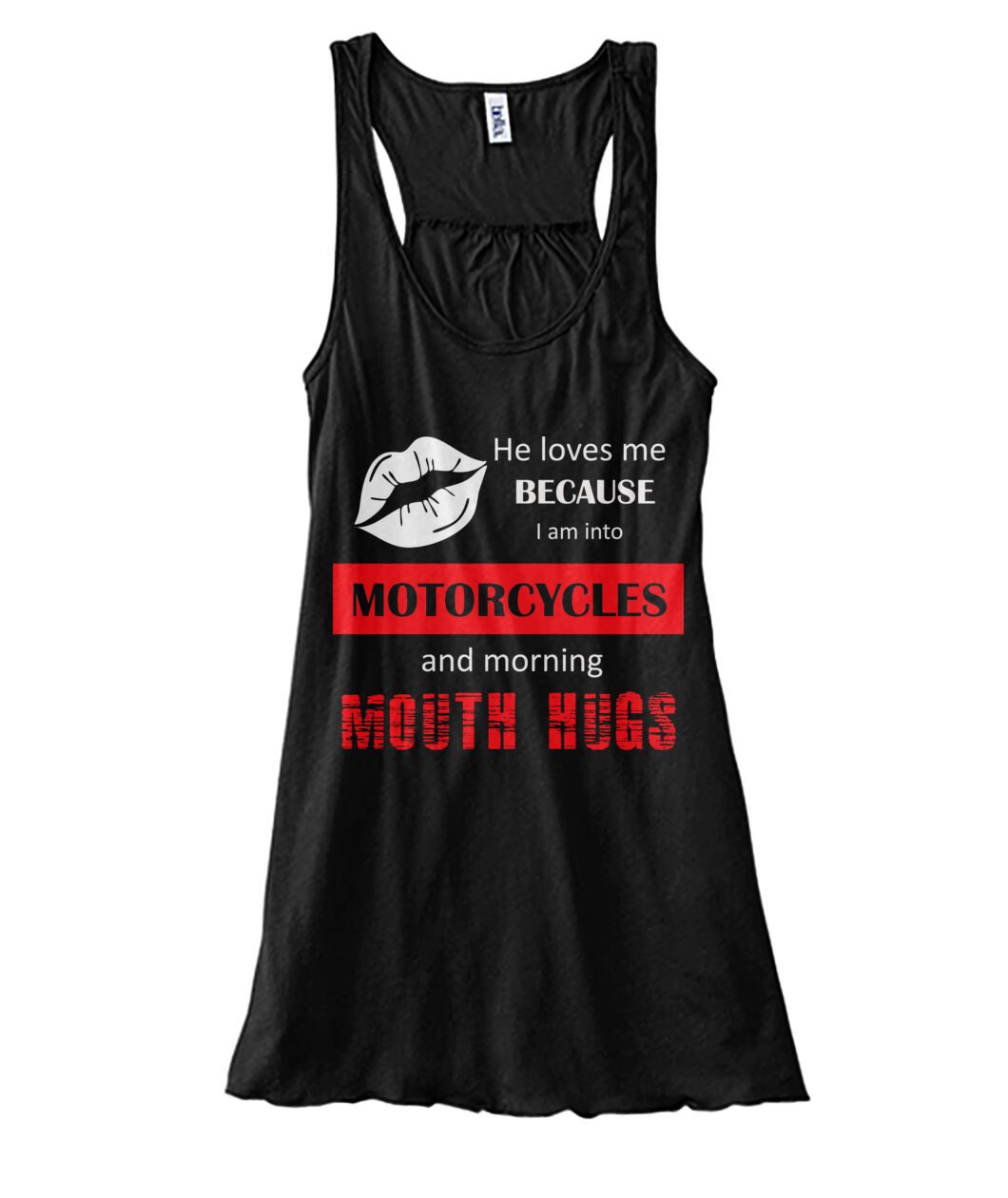 Women's Motorcycle Love Women's Flowy Tank