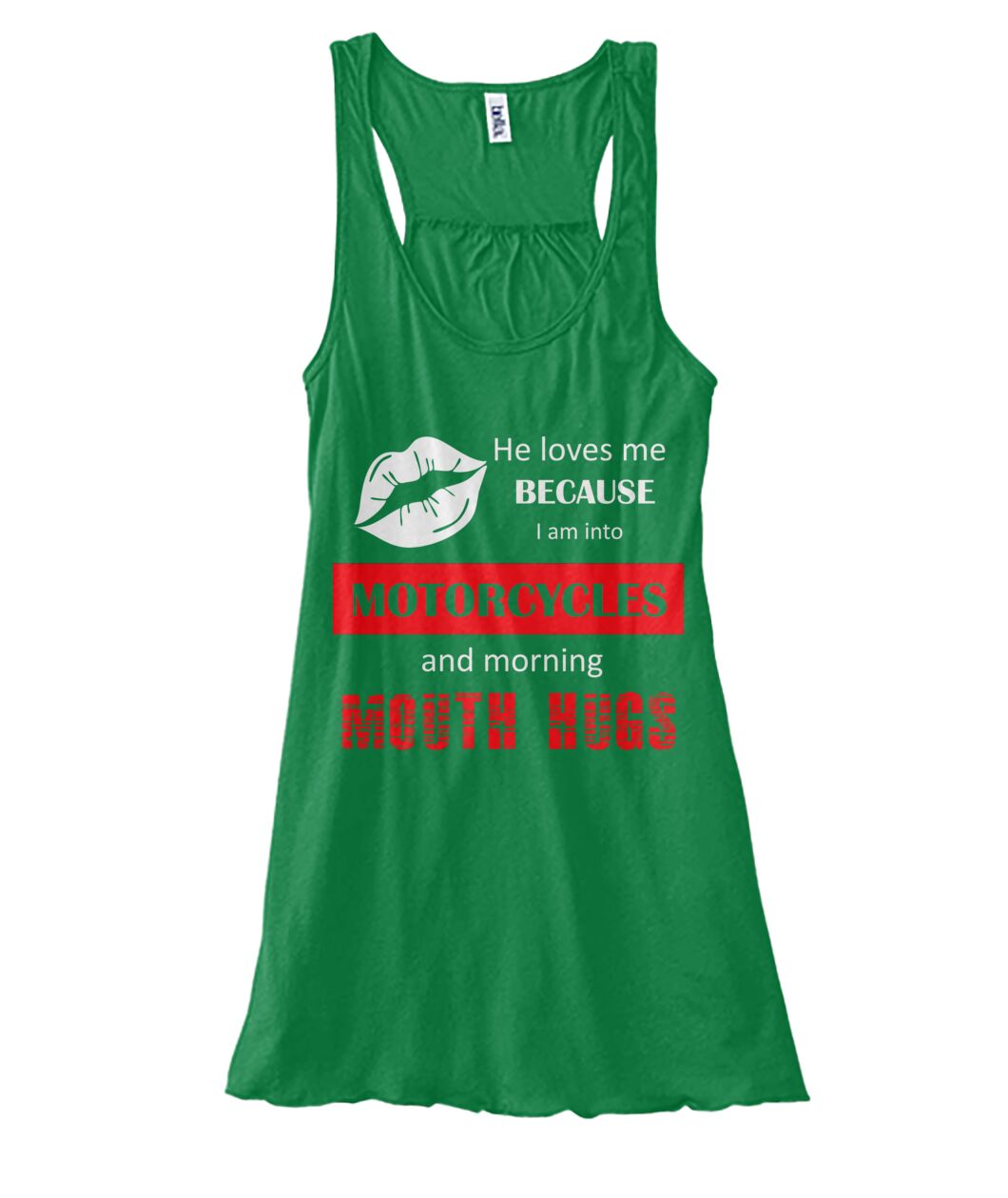 Women's Motorcycle Love Women's Flowy Tank